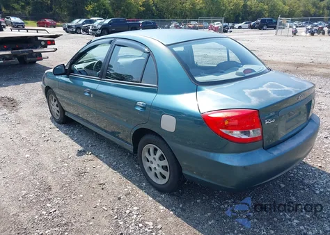 2003 Kia Rio z USA, uszkodzony, nr VIN KNADC125736253404